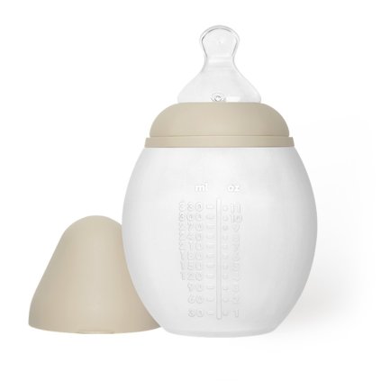 ÉLHÉE Kojenecká antikoliková láhev 330 ml Sand