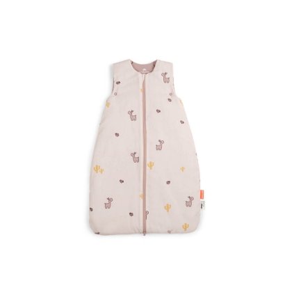 DONE BY DEER Spací pytel Lalee 90cm/Tog 2.5 Růžový