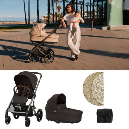 CYBEX Balios S Lux set od narození A Chocolate Brown