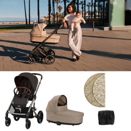 CYBEX Balios S Lux set od narození A Brown/Beige