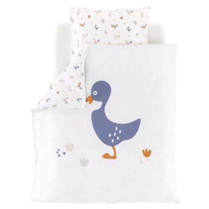 TRÄUMELAND povlečení do kolébky 80/80 + 35/40 Kikeriki