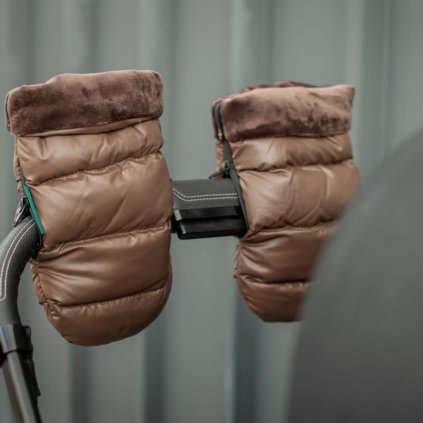 KONG.WALTHER Osterbro Rukavice na kočárek Puffer Chocolate Brown