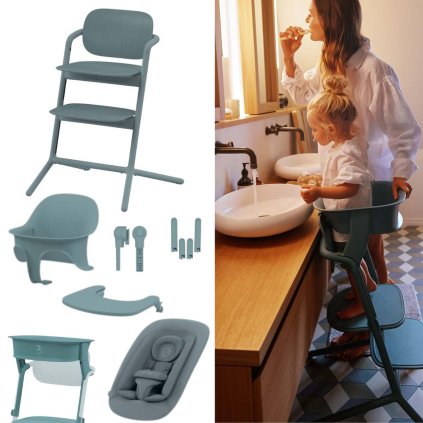 CYBEX Lemo 4-in-1 + Učící věž Stone Blue