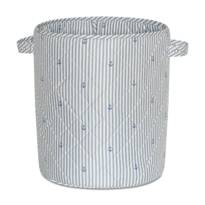 NUUROO Moe Prošívaný koš Big Stripe Anchor