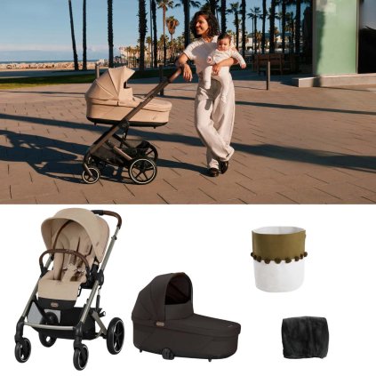 CYBEX Balios S Lux set od narození B Beige/Brown