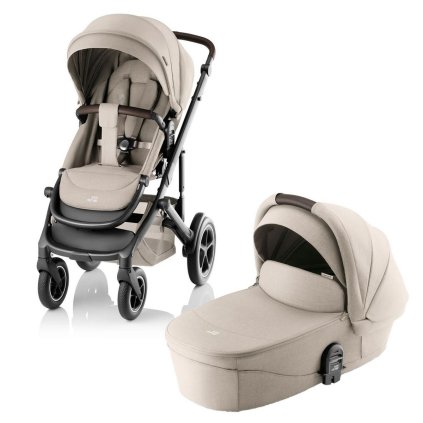 BRITAX Set kočárek Smile 5Z + hluboká korba Style Teak