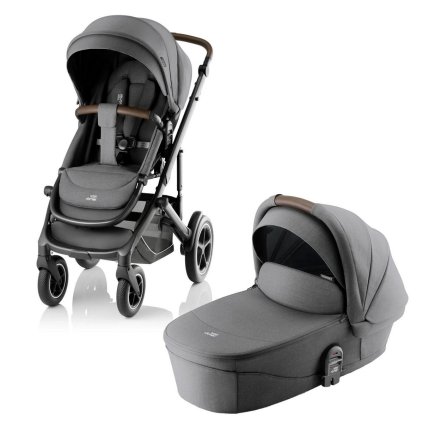 BRITAX Set kočárek Smile 5Z + hluboká korba Style Mineral Grey