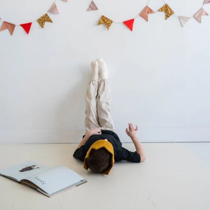 3 SPROUTS Pěnová hrací podložka Cream new