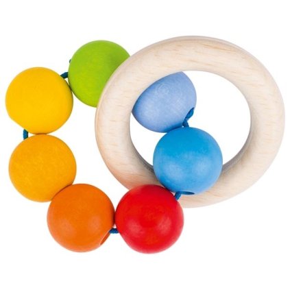 GOKI Dřevěná hračka Duha