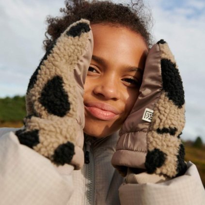 LIEWOOD Grethe Dětské palčáky Mega Leo/Oat