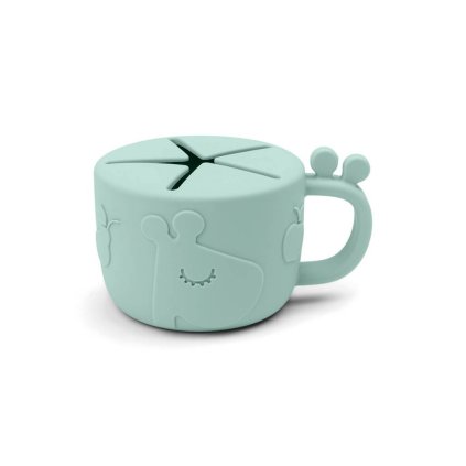 DONE BY DEER Peekaboo svačinový hrneček Raffi modrý