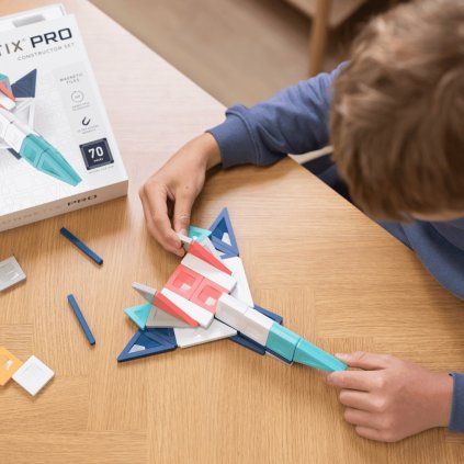 CONNETIX Magnetická stavebnice PRO Constructor Set 70 ks
