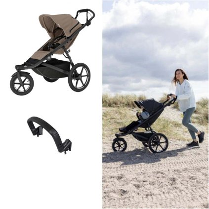 THULE Urban Glide 3 Sportovní kočárek s příslušenstvím A - Tinted Taupe