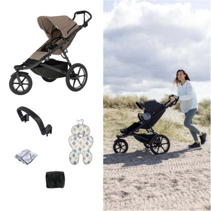 THULE Urban Glide 3 Sportovní kočárek s příslušenstvím C - Tinted Taupe