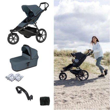 THULE Urban Glide 3 Kočárek od narození Set C - Dark Slate
