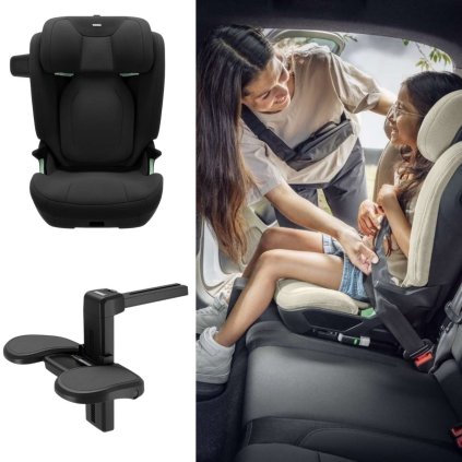 THULE Palm Autosedačka a opěrka nohou Black