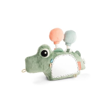 DONE BY DEER Aktivní stojací zrcadlo Croco zelené