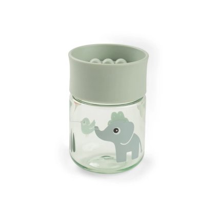 DONE BY DEER Netekoucí učící hrneček 360° Playground zelený