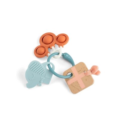 DONE BY DEER Senzorický kroužek Celebration mix barev