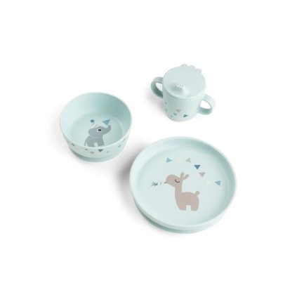 DONE BY DEER Foodie jídelní set Celebration Lalee modrý