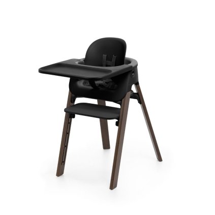 STOKKE Steps Židlička Black/Warm Brown