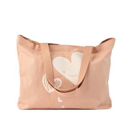 LIEWOOD Tote Bag Big Hearts/Pale Tuscany