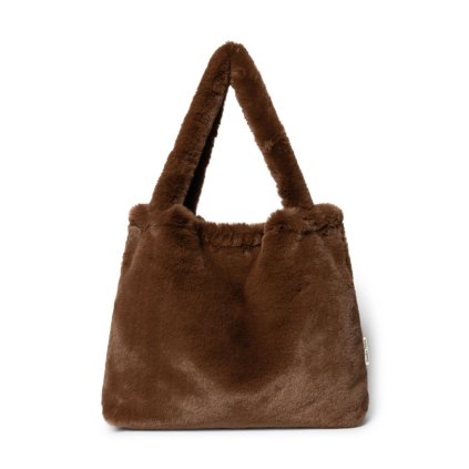 STUDIO NOOS Taška Mom Bag Faux Fur Brown