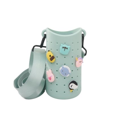 ASOBU Bestie Pouzdro na láhev s popruhem Green