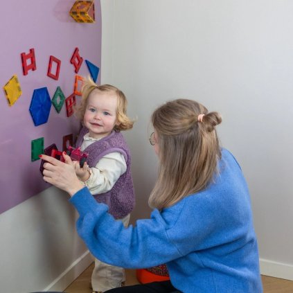 MAGNA CREATIONS Magnetická tabule Bow Purple