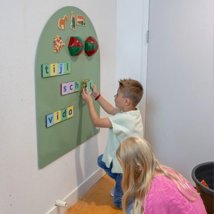 MAGNA CREATIONS Magnetická tabule Bow Green