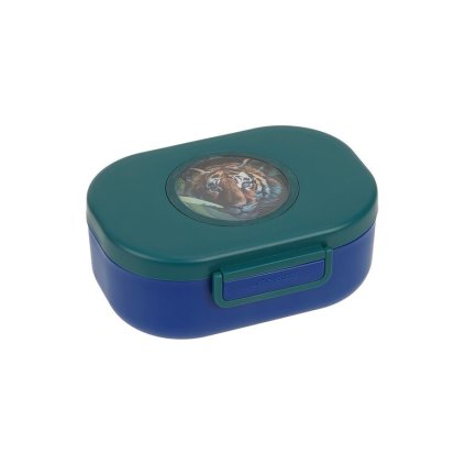 LÄSSIG Lunchbox Snack & Style Unique Blue/Green