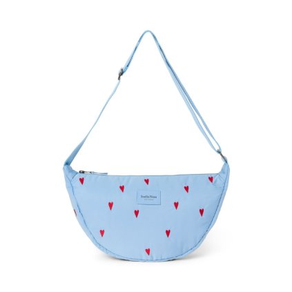STUDIO NOOS Puffy Adult Fanny kabelka Light Blue Hearts