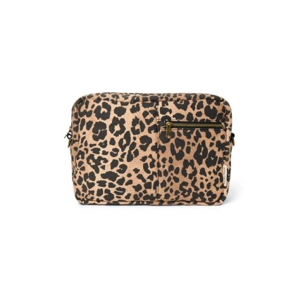 STUDIO NOOS Organizér na kočárek Cotton Brown Leopard