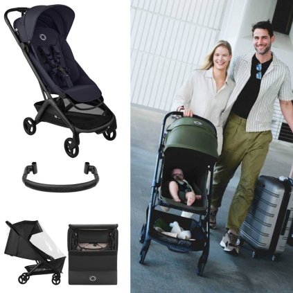 BUGABOO Butterfly 2 Black/Deep Indigo + příslušenství