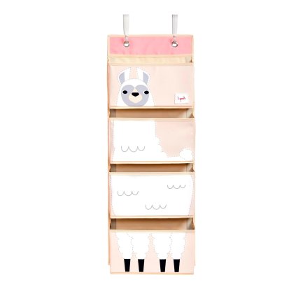 3 SPROUTS Závěsný organizér Llama White