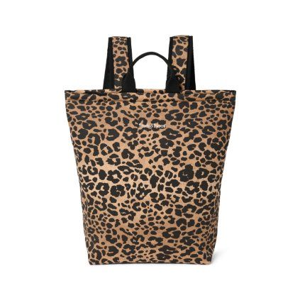 STUDIO NOOS Batoh Puffy Adult Brown Leopard