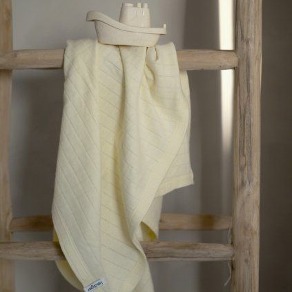 LODGER Swaddler Solid Butter 70 x 70 cm