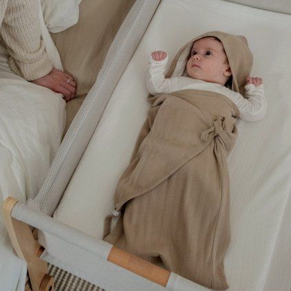 LODGER Wrapper Newborn Pointelle Shell