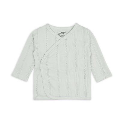 LODGER Zavinovací kabátek Pointelle Silk