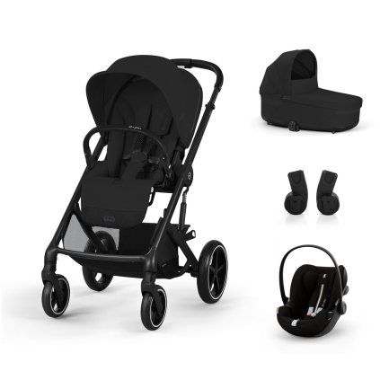 CYBEX Balios S Lux Travel System S Moon Black