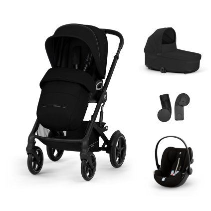 CYBEX Talos S Lux Travel System S Moon Black