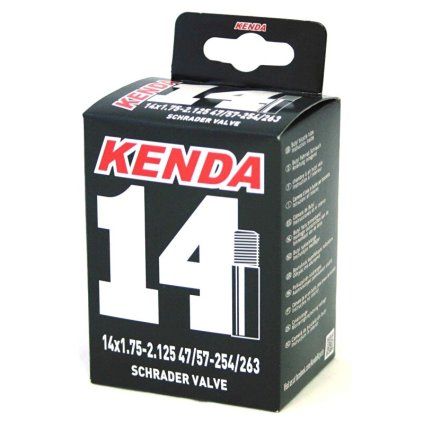 KENDA Veloduše 14 rovný ventilek