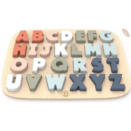 SPEEDY MONKEY Vkládací puzzle Abeceda