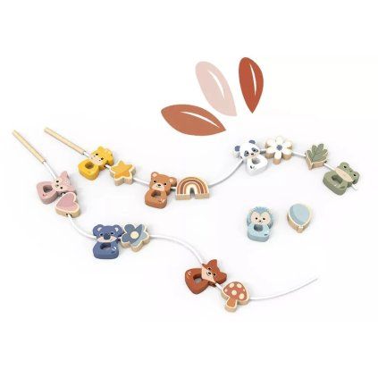 SPEEDY MONKEY Dřevěné navlékání Stringable beads
