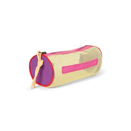 STUDIO NOOS Penál Patchwork Butter Yellow