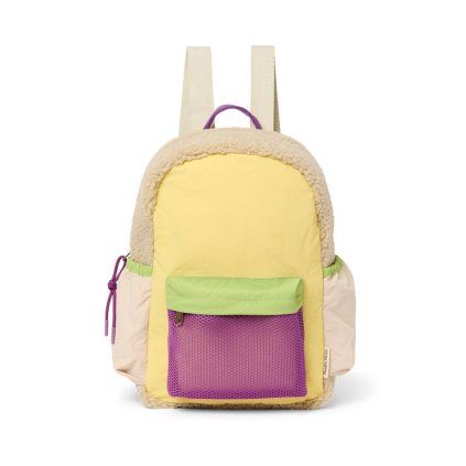 STUDIO NOOS Patchwork Midi batůžek Butter Yellow