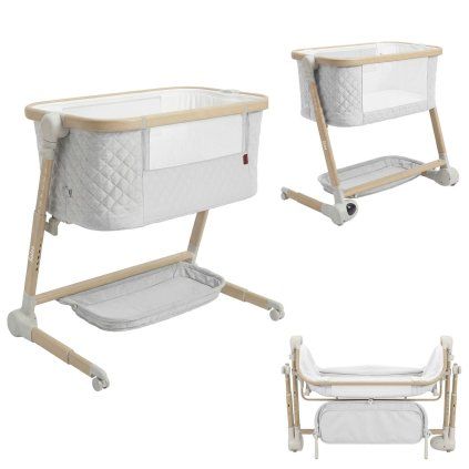 CARRELLO Salsa První postýlka Velora Grey
