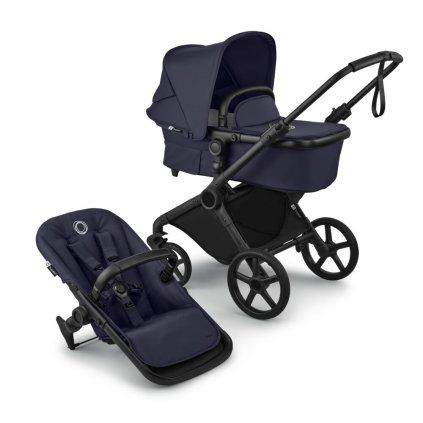 BUGABOO Cub Kompletní kočárek Black/Deep Indigo/Deep Indigo