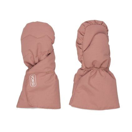 VOKSI Rukavice Blush Pink/Light Grey