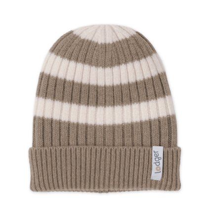 LODGER Čepice Stripe Merino Buffalo